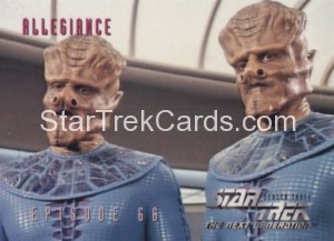 Star Trek The Next Generation Season Three Trading Card 285