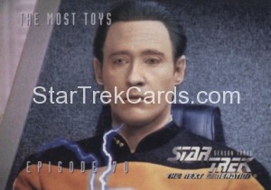 Star Trek The Next Generation Season Three Trading Card 295