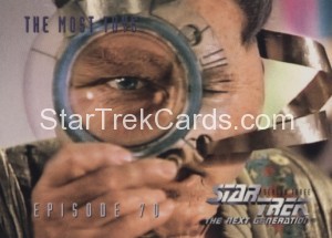 Star Trek The Next Generation Season Three Trading Card 296