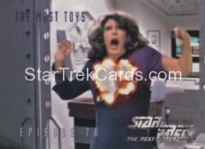 Star Trek The Next Generation Season Three Trading Card 297