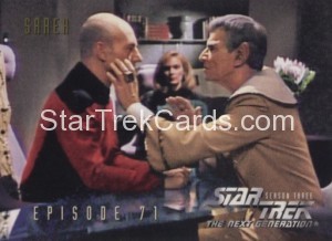 Star Trek The Next Generation Season Three Trading Card 300