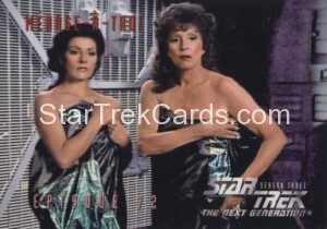 Star Trek The Next Generation Season Three Trading Card 301