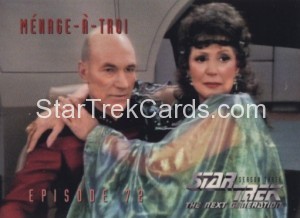 Star Trek The Next Generation Season Three Trading Card 303