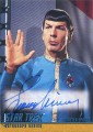 Star Trek The Original Series Season Three A59 Leonard Nimoy Autograph