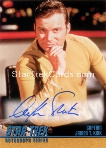 Star Trek The Original Series Season Two Autograph A31 William Shatner Front