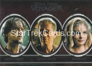 Star Trek Voyager Heroes Villains Aliens A1 Front