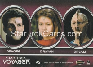 Star Trek Voyager Heroes Villains Aliens A2 Back