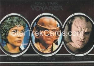 Star Trek Voyager Heroes Villains Aliens A3 Front