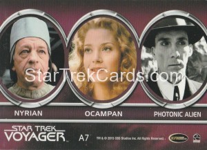 Star Trek Voyager Heroes Villains Aliens A7 Back