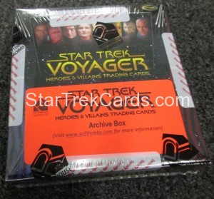 Star Trek Voyager Heroes Villains Archive Box