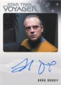 Star Trek Voyager Heroes Villains Autograph Brad Dourif Front