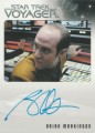 Star Trek Voyager Heroes Villains Autograph Brian Markinson Lt Peter Durst Front