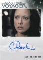 Star Trek Voyager Heroes Villains Autograph Claire Rankin Front