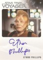 Star Trek Voyager Heroes Villains Autograph Ethan Phillips Front