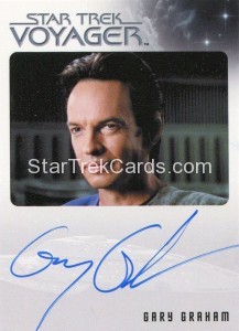 Star Trek Voyager Heroes Villains Autograph Gary Graham Front