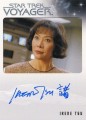 Star Trek Voyager Heroes Villains Autograph Irene Tsu Front