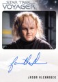 Star Trek Voyager Heroes Villains Autograph Jason Alexander Front
