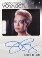 Star Trek Voyager Heroes Villains Autograph Jerry Ryan Front