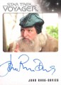 Star Trek Voyager Heroes Villains Autograph John Rhys Davies Front