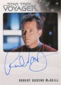 Star Trek Voyager Heroes Villains Autograph Robert Duncan McNeill Front