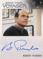 Star Trek Voyager Heroes Villains Autograph Robert Picardo Front