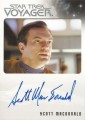 Star Trek Voyager Heroes Villains Autograph Scott Macdonald Front