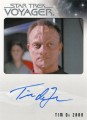 Star Trek Voyager Heroes Villains Autograph Tim De Zarn Front