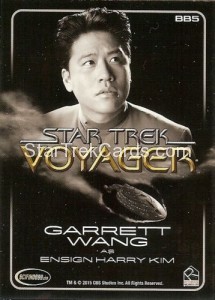 Star Trek Voyager Heroes Villains Black Gallery BB5 Back