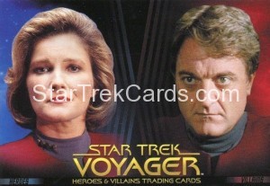 Star Trek Voyager Heroes Villains Promo P3 Front