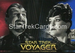 Star Trek Voyager Heroes Villains Promo P4 Front