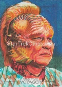 Star Trek Voyager Heroes Villains Sketch Chris Hoffman Front
