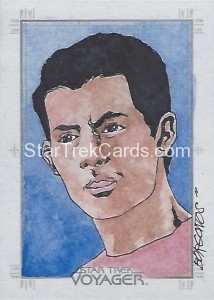 Star Trek Voyager Heroes Villains Sketch Dan Borgonos Front 2