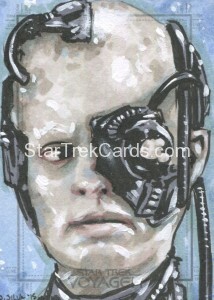 Star Trek Voyager Heroes Villains Sketch Danny Silva Front 2