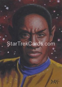 Star Trek Voyager Heroes Villains Sketch David Day Front 2