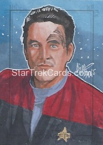 Star Trek Voyager Heroes Villains Sketch Irma Ahmed Front 2