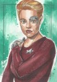 Star Trek Voyager Heroes Villains Sketch Irma Ahmed Front