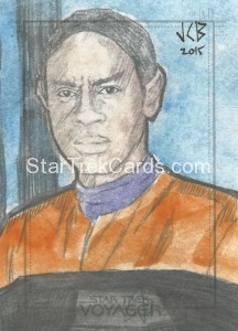 Star Trek Voyager Heroes Villains Sketch Jeffrey Benitez Front 2