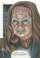Star Trek Voyager Heroes Villains Sketch Leon Braojas Front