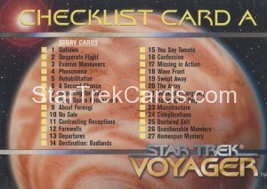 Voyager Season One Series One Trading Card 97