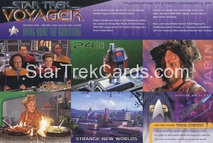 Voyager Season One Series Two Six Card Panel Front