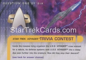 Voyager Season One Series Two Trading Card 58