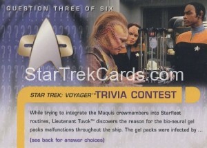 Voyager Season One Series Two Trading Card 60