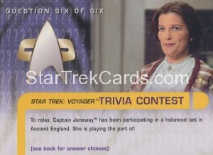 Voyager Season One Series Two Trading Card 63